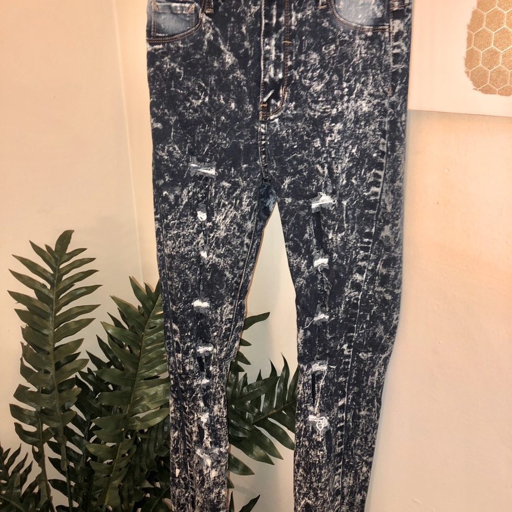 High waist jeans